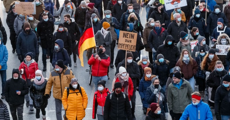 German Government Concerned About Massive Anti-COVID Restriction Protests – Europe Renaissance