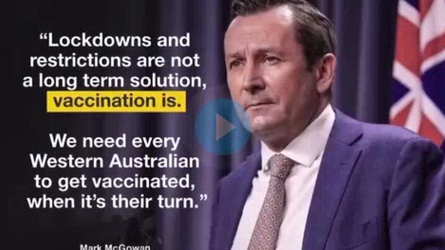 WA Premier Mark McGowan exposed. Who does Mark McGowan work for?