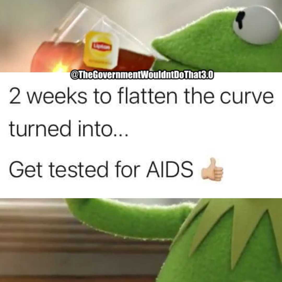 The virus was created to make everyone take the va..
