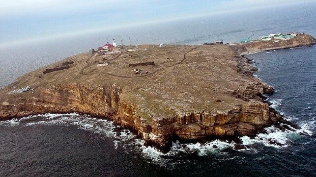 Russian Navy Captures Ukraine's Outpost on Snake Island