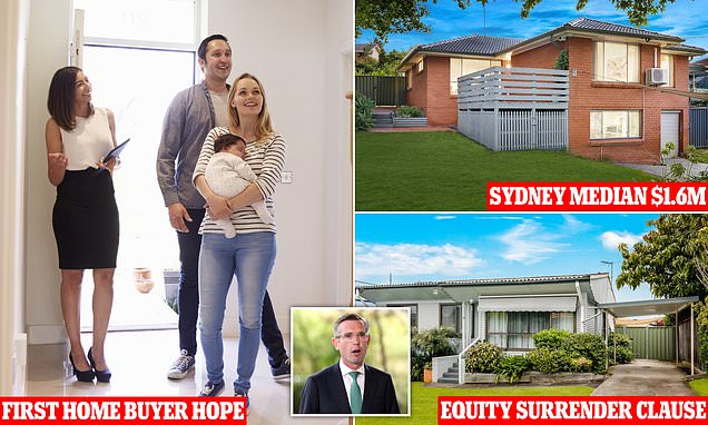First home buyers would give up equity in property under new NSW government scheme | Daily Mail Online