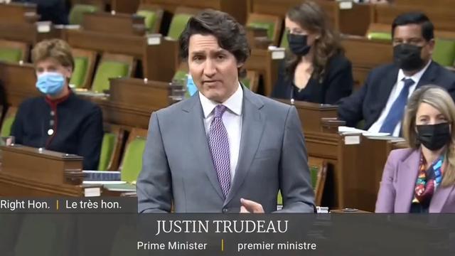 Trudeau: "Canada has never been so strong and together as we are now."