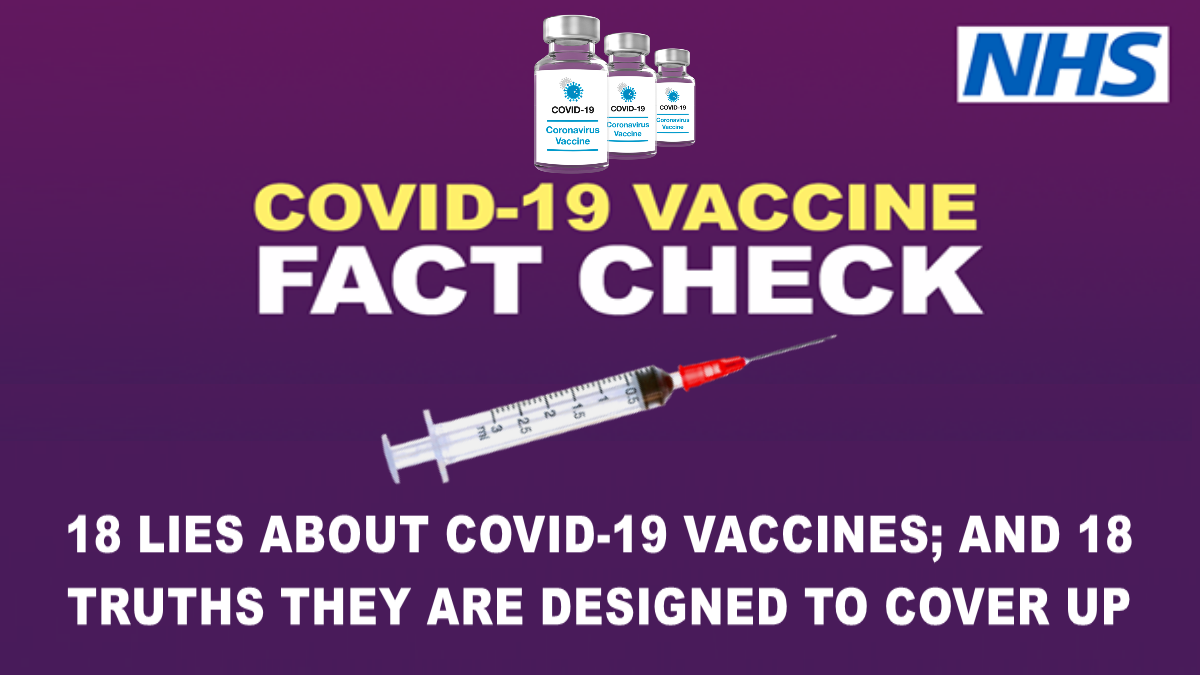 18 Lies about Covid-19 & the Covid-19 Vaccines; and 18 Truths they are designed to cover up – The Expose