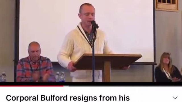 Former RCMP Corporal Daniel Bulford Resigns Due To Utter Tyranny