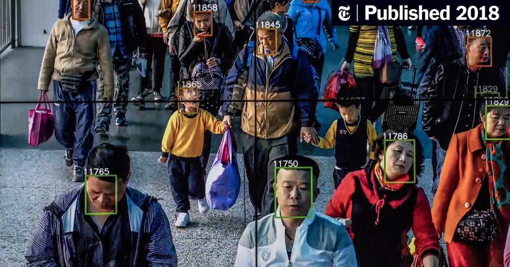 Inside China’s Dystopian Dreams: A.I., Shame and Lots of Cameras - The New York Times