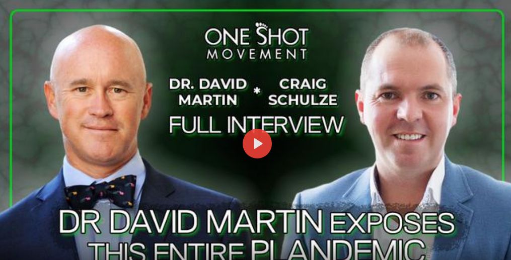 [Legal] Dr David Martin – Paper trail as far back as 1999 leads to Current Pandemic – Journey to a Better Life