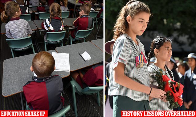 Massive changes coming to history, English and maths lessons in Australian schools | Daily Mail Online