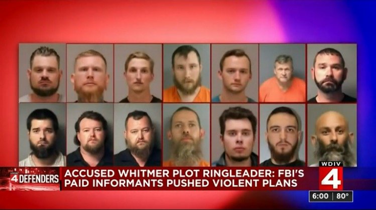 Judge Rules Two FBI Operatives Used to Set-Up Michigan Militia Members in Mock Whitmer Kidnap Case Will Have to Use Their Real Names at Trial