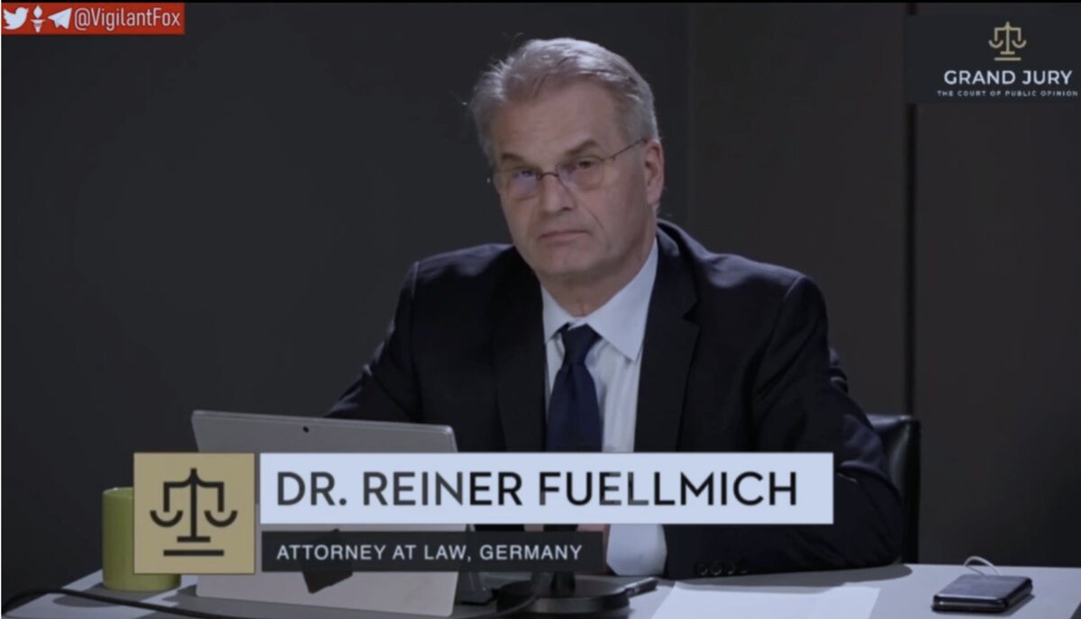 One Of Reiner Fuellmich’s Grand Jury Lawyers Arrested and Placed In Custody – Europe Renaissance
