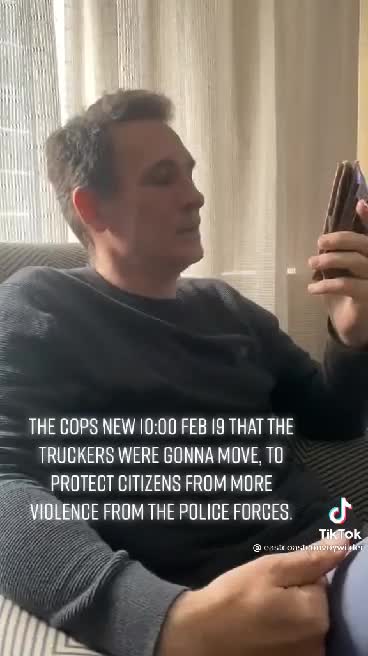 THE OTTAWA POLICE KNEW @10:00AM FEB. 19, 2022 THAT THE TRUCKERS WHERE GOING TO WITHDRAW FOR THE SAFETY OF THE PROTESTORS. & THE POLICE STILL BUSTED HEADS AND TEAR GASSED AND SHOT WITH RUBBER BULLETS ANYWAYS!! LET THAT SINK IN!
