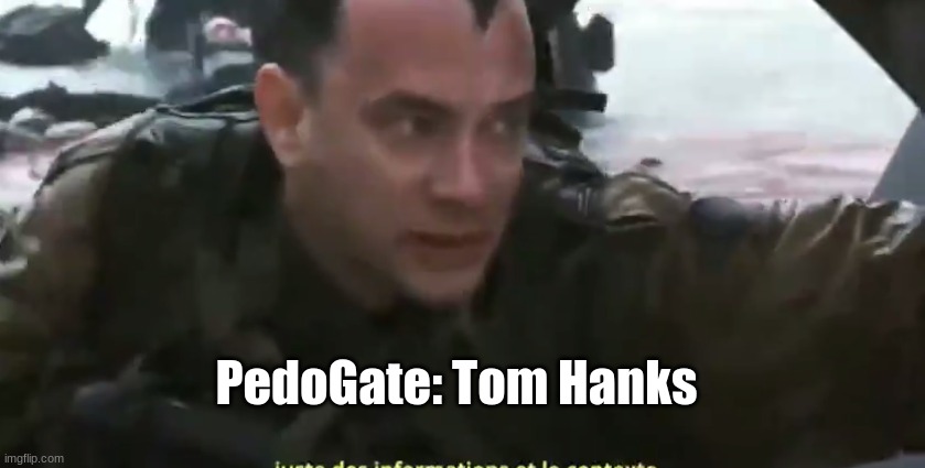 PedoGate: Tom Hanks (Must Video)  - best news here