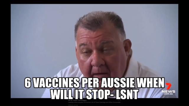 They Say The Tide is Turning, That is AN ILLUSION 6 DOSES FOR EVERY AUSTRALIAN