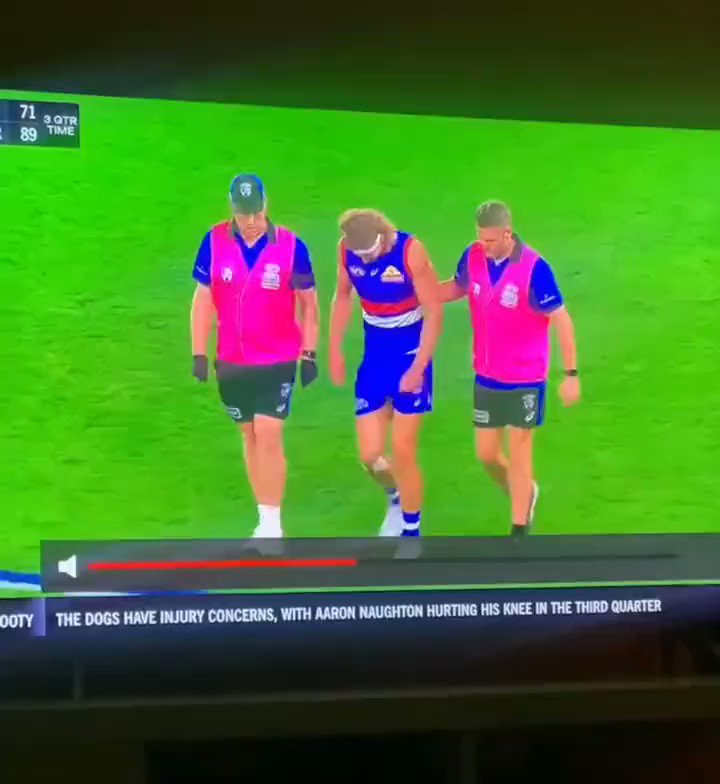 Brenda Walsh on Twitter: "Bulldogs Player Hayden Crozier, Was Subbed Out Of The Game, Feeling "ill" And Was Hooked Up To A Heart Monitor...… "