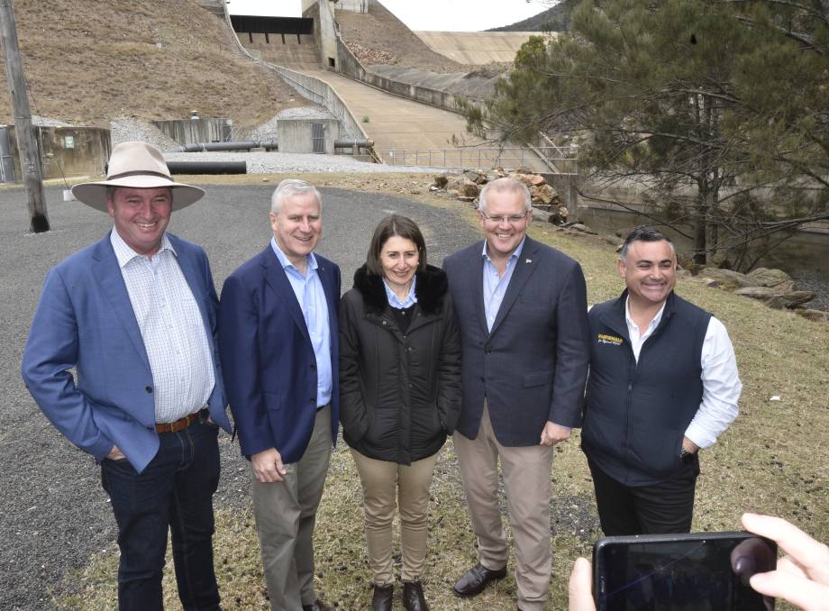 Scott Morrison spends $1.13 billion on dams in the electorates of Barnaby Joyce and Angus Taylor who stole $80 million in the #Watergate scandal - Kangaroo Court of Australia