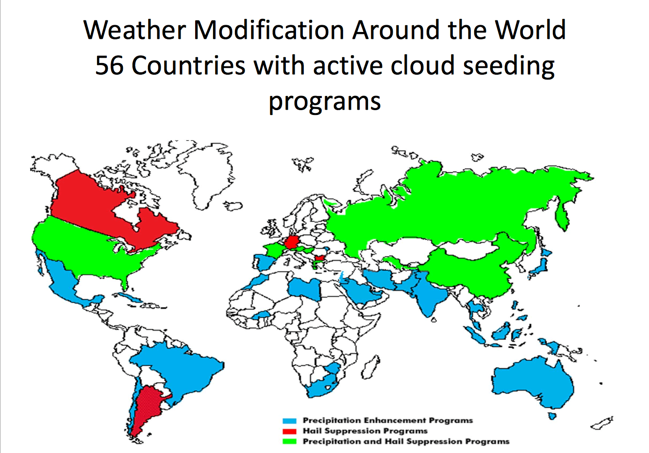 WMO Expert Committee on Weather Modification Research  • Zero Geoengineering