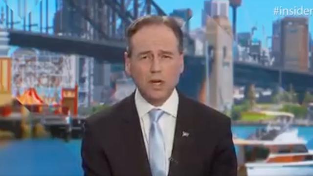 GREG HUNT AUSTRALIA HELATH MINISTER WORLDS LARGEST "VACCINE TRIAL EVER": WTF