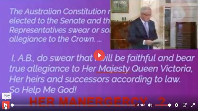 SCOTT MORRISON "UNLAWFUL OATH"