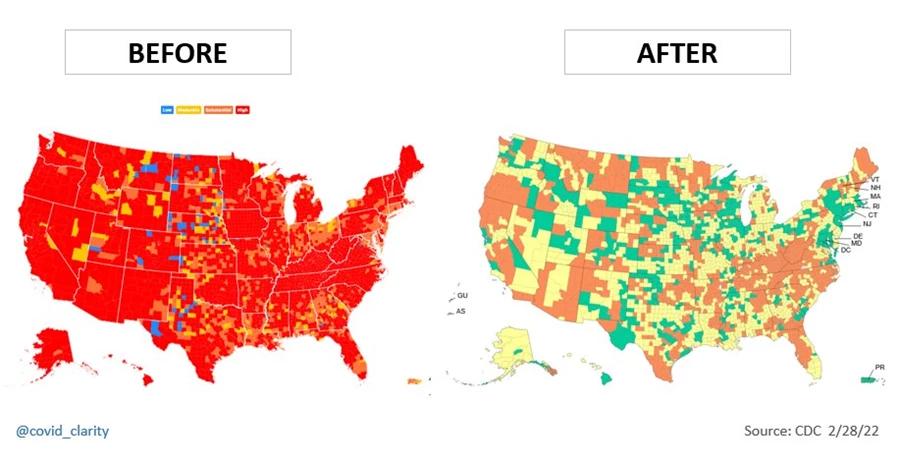 CDC Altered Its COVID Risk Formula & It Has Nothing To Do With Science - Results Are Stunning! - The Washington Standard