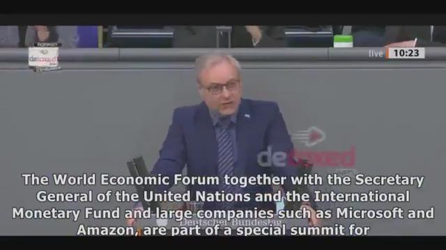 Members of the European Parliament Calling Out The World Economic Forum's "Great Reset"