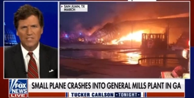 Tucker Carlson: Dozens of Food Processing Plants are “Mysteriously” Catching Fire