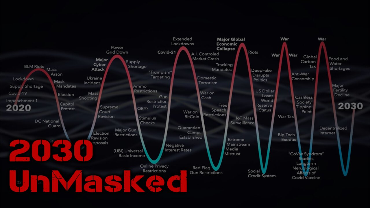 2030 UnMasked - For those Preparing for what's Coming After Covid-19