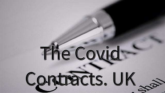 The Covid Contracts. UK