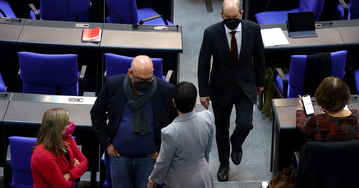 Germany's Scholz says he will not make second push for vaccine mandate | Reuters