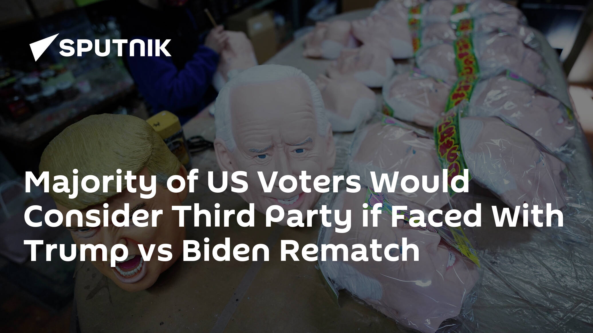 Majority of US Voters Would Consider Third Party if Faced With Trump vs Biden Rematch - 26.04.2022, Sputnik International