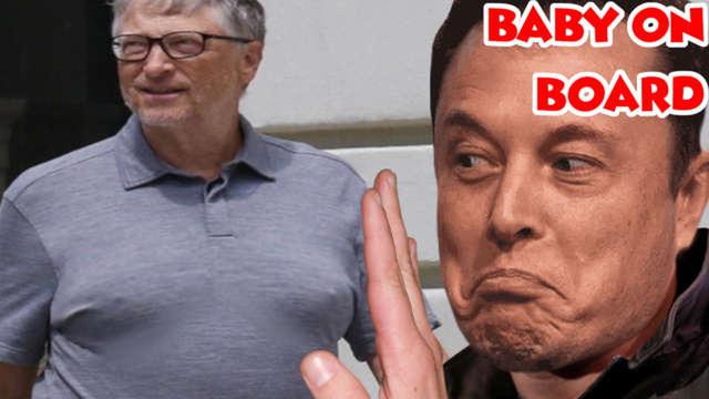 Elon Musk Attacks Bill Gates With Pregnant Man Emoji