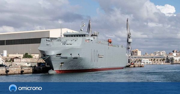 This is Ysabel, the Army logistics ship that Spain sends to Ukraine loaded with weapons - Then24