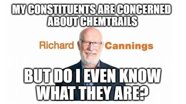 ((RE-POST)) MP Richard Cannings ? Whats With The Geo Engineering Chemtrails In The Okanagan Valley?