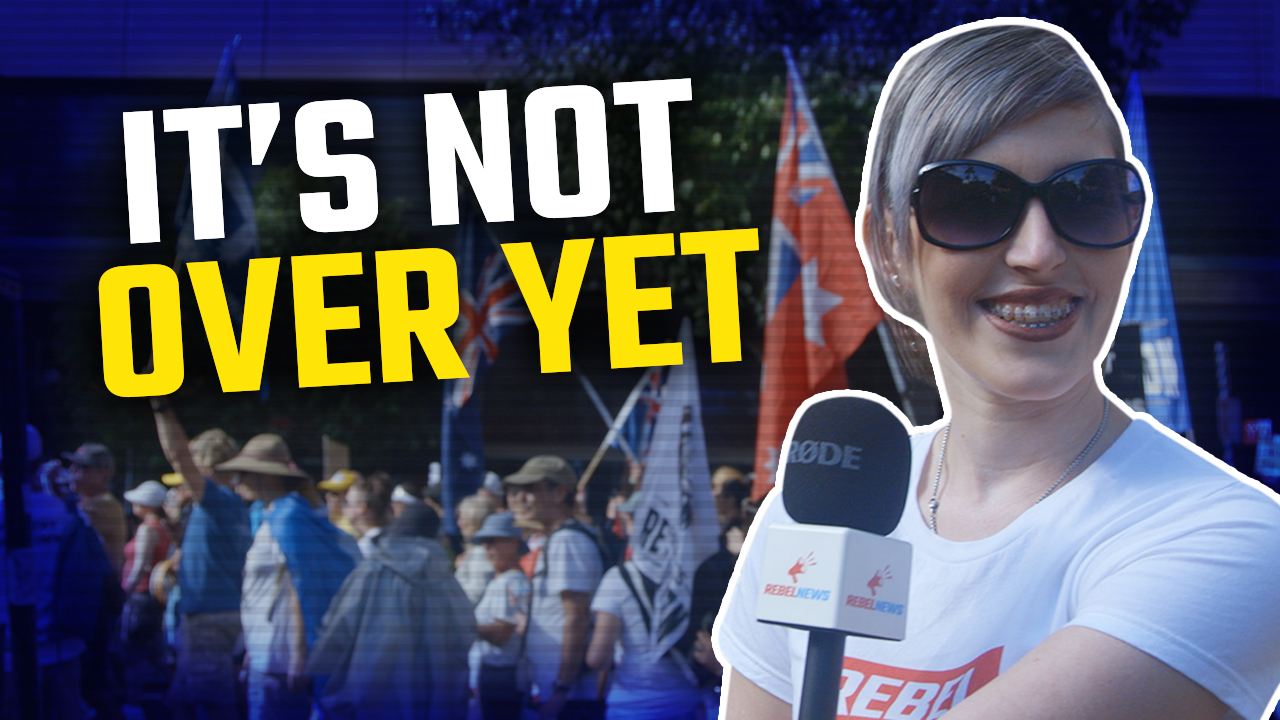 Brisbane protesters vow to 'keep up the fight' for freedom - Rebel News