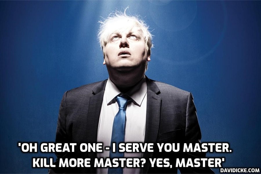 Cult-owned buffoon Jackboot Johnson becomes the first world leader to address Ukrainian parliament as he pledges £300m more in military support  David Icke