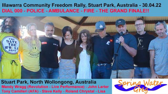 Illawarra Rally, Stuart Park - 30.04.22 - DIAL 000 - POLICE - AMBULANCE - FIRE - THE GRAND FINALE!!