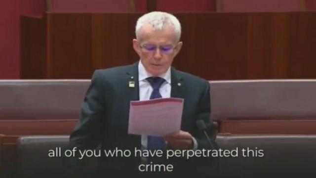 AU: Senator Malcolm Roberts Drops Truth Bombs Over the COVID 'Protection Racket'