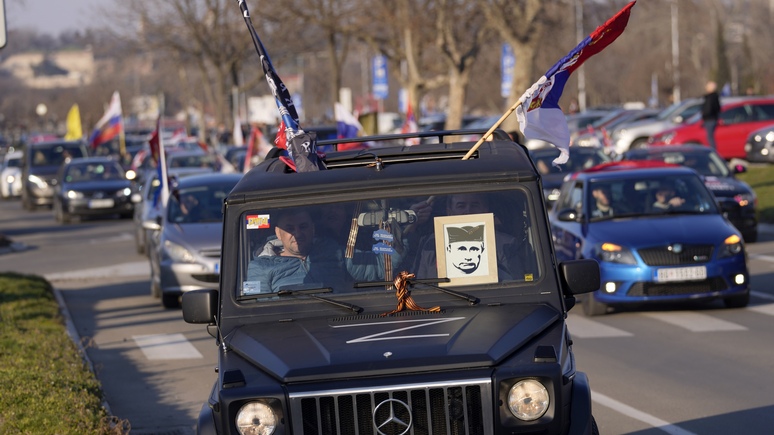 One Thousand Car Parade in Support of Russia after Washington attempts to divide Europeans – Europe Renaissance