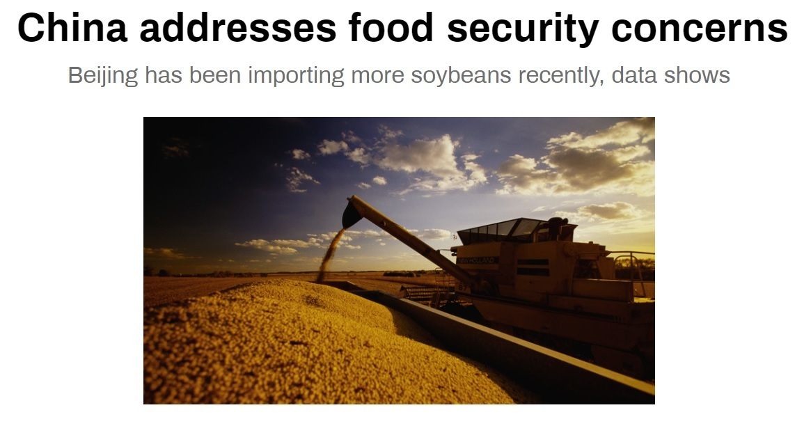 China is Stockpiling Food in Preparation of Looming Food Shortages While U.S. Increases Exports