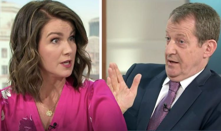 Susanna Reid confronts Alastair Campbell on Tony Blair war 'lies' in GMB clash | TV & Radio | Showbiz & TV | Express.co.uk