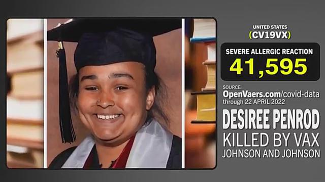 "The vaccine is killing me" she said. She was right. She died.