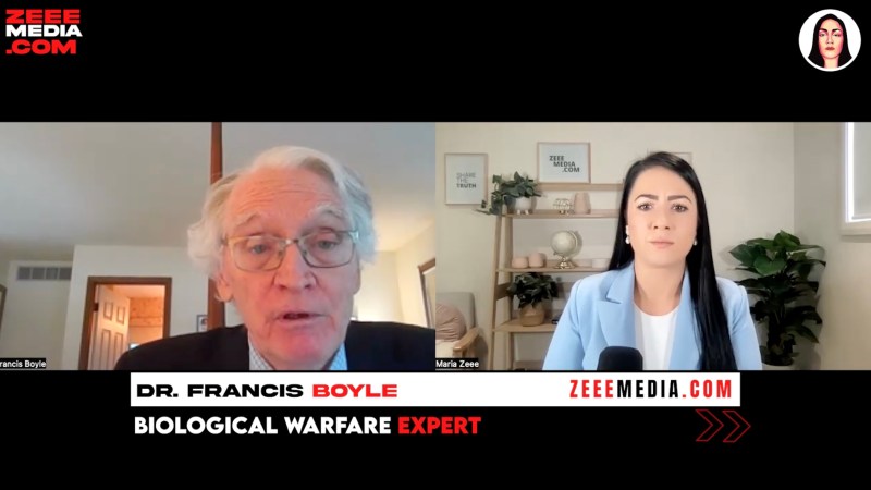 Dr. Francis Boyle – Monkeypox, the WHO & Further Biological Warfare Towards Biomedical Dictatorship - Zeee Media