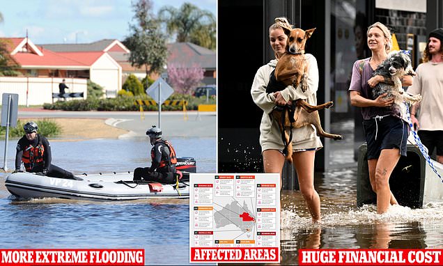 Climate change: The 10 areas in Australia likely to be uninsurable by 2030 due to floods and fire | Daily Mail Online