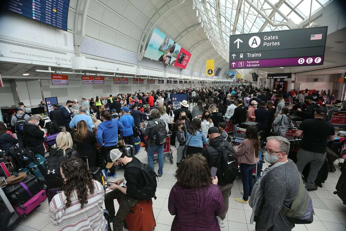 Another chaotic weekend at Pearson leads former NHL star Ryan Whitney to declare it ‘worst airport on earth’ | The Star