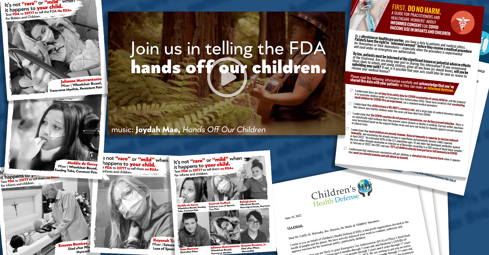Tell the FDA — Hands Off Our Children! • Children's Health Defense