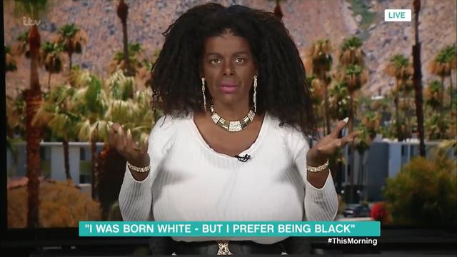 "I WAS BORN WHITE - BUT I PREFER BEING BLACK"
