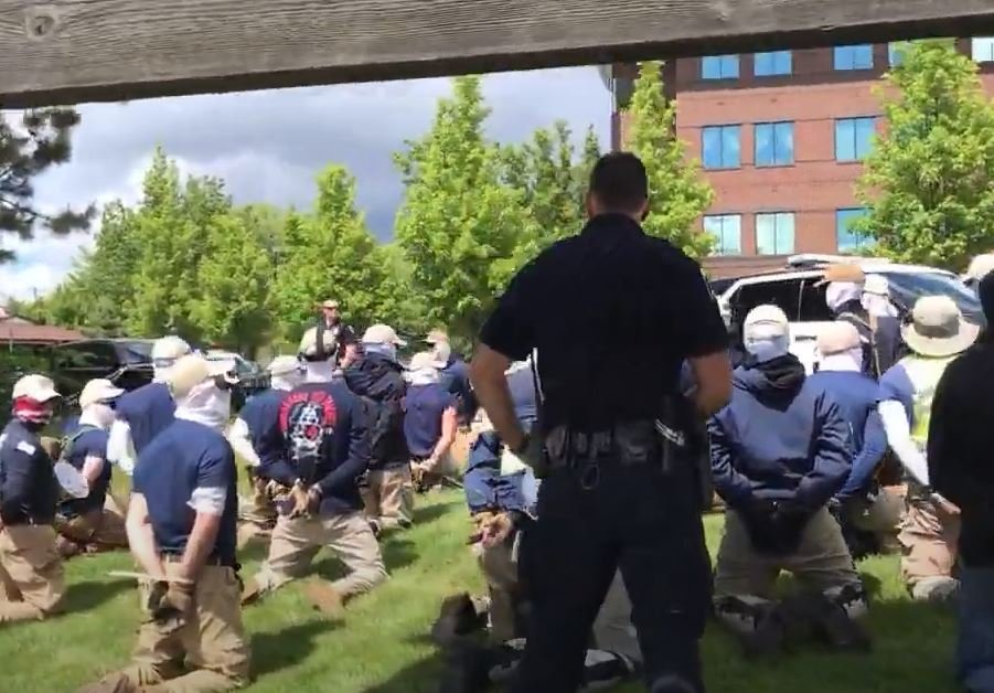As We Always Suspected: Law Enforcement Admits They Have Informants Inside Patriot Front Group - Arrested 31 in a Uhaul on Way to Protest