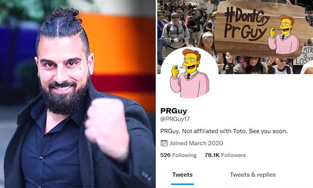 Avi Yemini wins case against Twitter to find out real identity of PR Guy | Daily Mail Online