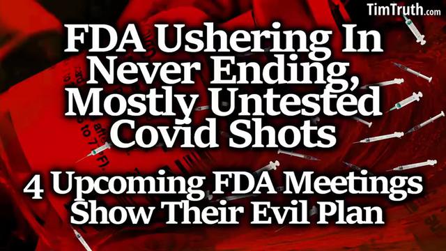 FDA meeting show there evil plans