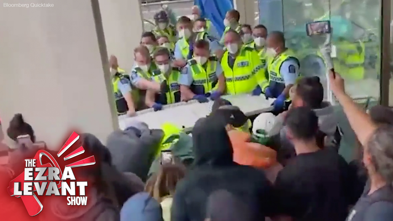 Freedom Convoy-inspired protest in New Zealand broken up by police violence - Rebel News