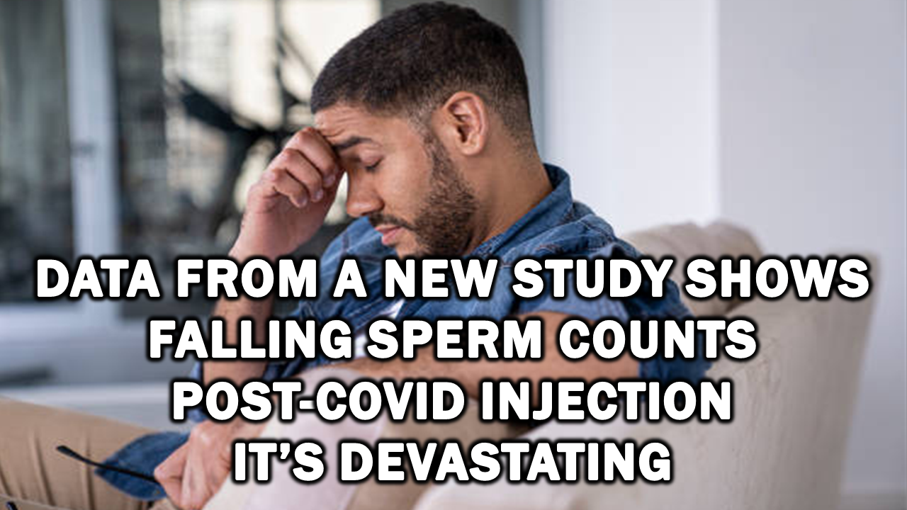 Data From a New Study Shows Falling Sperm Counts Post-Covid Injection – It’s Devastating – The Expose
