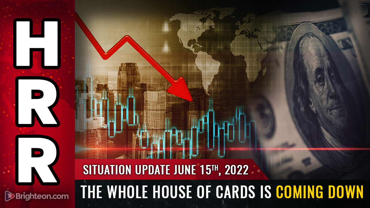 STOCKS, BONDS, CRYPTO and REAL ESTATE: The whole house of cards is coming down – NaturalNews.com
